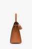 Hermès 2020 Gold Epsom Leather Sellier Kelly 25 with Strap