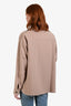 Vis A Vis Beige Wool Shirt Jacket Size 3