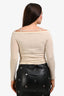 Jacquemus Beige Cotton Sierra Top Size M