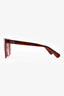 Max Mara Red Acrylic Classic Sunglasses