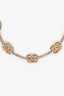Pre-loved Chanel™ 23C Gold Tone Strass CC Station Choker