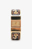 Hermès Gold-Plated Enamel Equestrian Motif 'Loquet' Watch