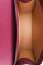 Moynat Purple Leather Réjane BB Top Handle Crossbody