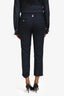 Thom Browne Navy Structured Denim Trousers Size 38