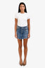 Agolde Blue Denim Mini Skirt Size 25
