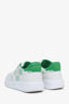 Louis Vuitton White/Green Leather Beverly Hills Sneakers Size 8 Mens