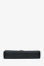Saint Laurent Black Grained Leather Medium 'Kate' Shoulder Bag