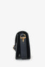 Gucci Navy/Brown Leather and Corduroy 1955 Horsebit Crossbody