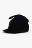 Miu Miu Black Velvet Hat With Ear Flaps Size M