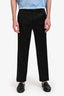 Gucci 2023 Black Satin Suit Pants Size 46 Mens