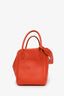 Hermès 2013 Orange Leather Lindy 30 Bag