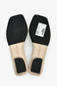 Lorena Antoniazzi White Leather Twisted Slides Size 37