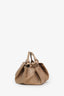 Loewe Gold Metallic Nappa Aire Brisa Shoulder Bag