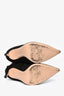 Gianvito Rossi Black Suede Stiletto Thigh High Boots Size 36.5