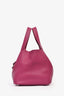 Hermès 2016 Magenta Clemence Picotin Lock TGM 31