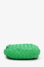 Bottega Veneta Green Leather Intrecciato Mini Jodie