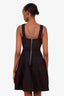 Maje Black Gyps Metallic Detail Dress Size 3