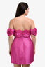 Acler Pink 'Trusley' Mini Dress Size S