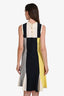 Pre-loved Chanel™ 2008P Multicolour Cotton Cashmere Perfume Bottle Sleeveless Dress Size 30