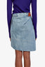 Remain Denim Asymmetric Knee Length Skirt Size 36