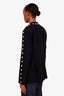 Cinq A Sept Black Studded Blazer Size 10
