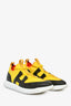 Hermès Yellow/Brown H Sneakers Size 42.5 Mens