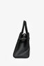 DeMellier Black Grained Leather 'Hudson Midi' Tote Bag