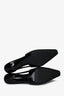 Saint Laurent Black Patent Tom 60 Slingback Heels Size 37.5