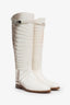 Hermès 2021 Matte Niloticus Crocodile Himalaya Jumping Riding Boots Size 37