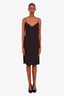 Dion Lee Black Strappy Mini Dress Size US 6