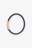 Fred 18k Yellow Gold Pave Diamond Large Cable Chance Infinie Bracelet Size 18