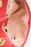 Gucci Red Leather GG Marmont Crossbody Bag