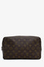 Louis Vuitton Brown Monogram Trousse Toilette 28