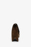 Gucci Brown Suede GG Debossed Large Dionysus Shoulder Bag
