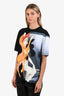 Givenchy Black Bambi Graphic Printed Short Sleeve T-Shirt Size XS