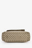 Gucci Brown Coated Canvas GG Logo Messenger Bag