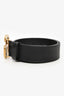 Gucci Black Leather GG Marmont Thick Belt Size 80/32