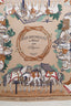 Hermès Brown/Multicolour Silk "Equipements à Cheval sur l'Elégance" Scarf Size 70