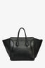 Celine Black Leather Medium Luggage Phantom Tote