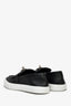 Hermès Black Leather Game Slip-On Sneakers Size 39.5
