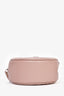 Pre-loved Chanel™ 2019 Pink Camelia Leather Round Crossbody Bag