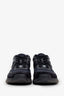 Pre-loved Chanel™ Black Suede Nylon CC Low Top Sneakers Size 35