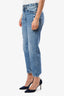 R13 Blue Denim Distressed Boyfriend Jean Size 23