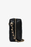 Pre-loved Chanel™ Black Quilted Caviar Leather Square Chain Bag