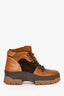 See By Chloe Brown Leather Suede Ankle Boot Size 39