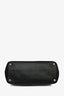 Prada Navy Saffiano Leather Medium Double Zip Galleria Tote
