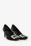 Roger Vivier Black Patent Belle Trompette Heels Size 35.5
