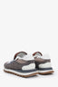 Brunello Cucinelli Brown Suede Colourblock Sneakers Size 39