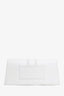 Jacquemus White Leather Le Bambino Long Shoulder Bag