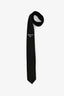 Prada Black Nylon Triangle Tie
